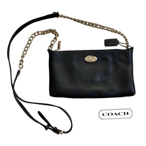 Coach Bags Coach Black Leather Quinn Crossbody Bage532f5279 Poshmark